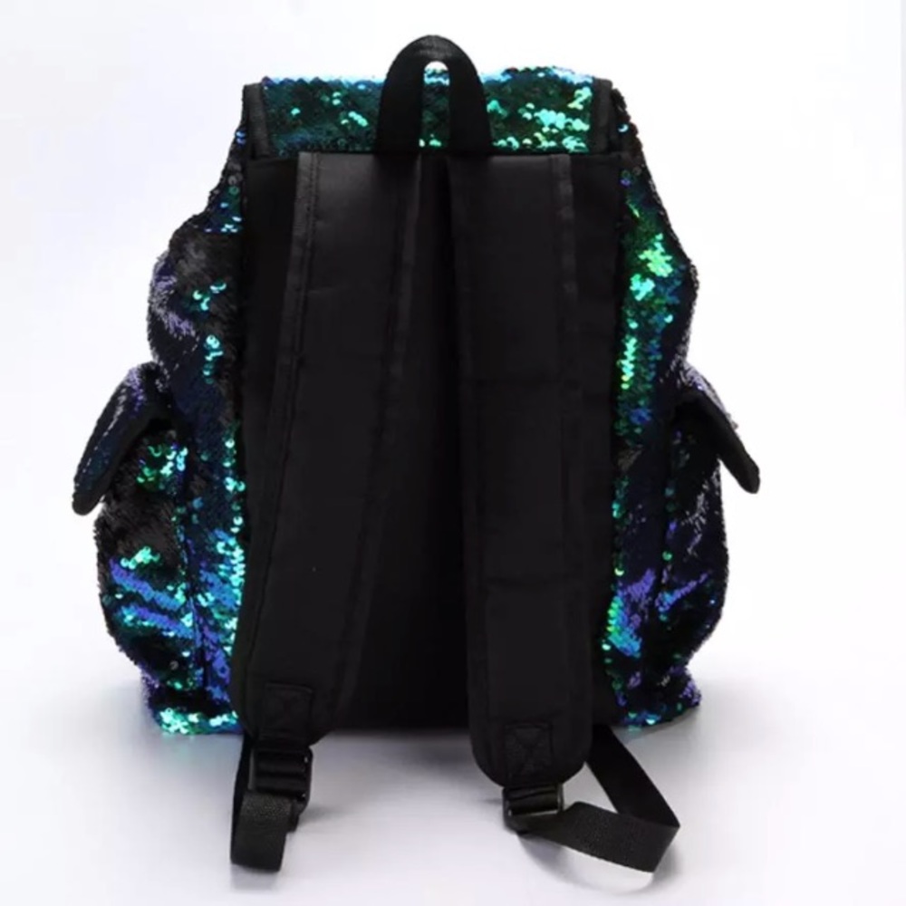 Sequin backpack festival rave mermaid Coachella - Picture 5 of 8